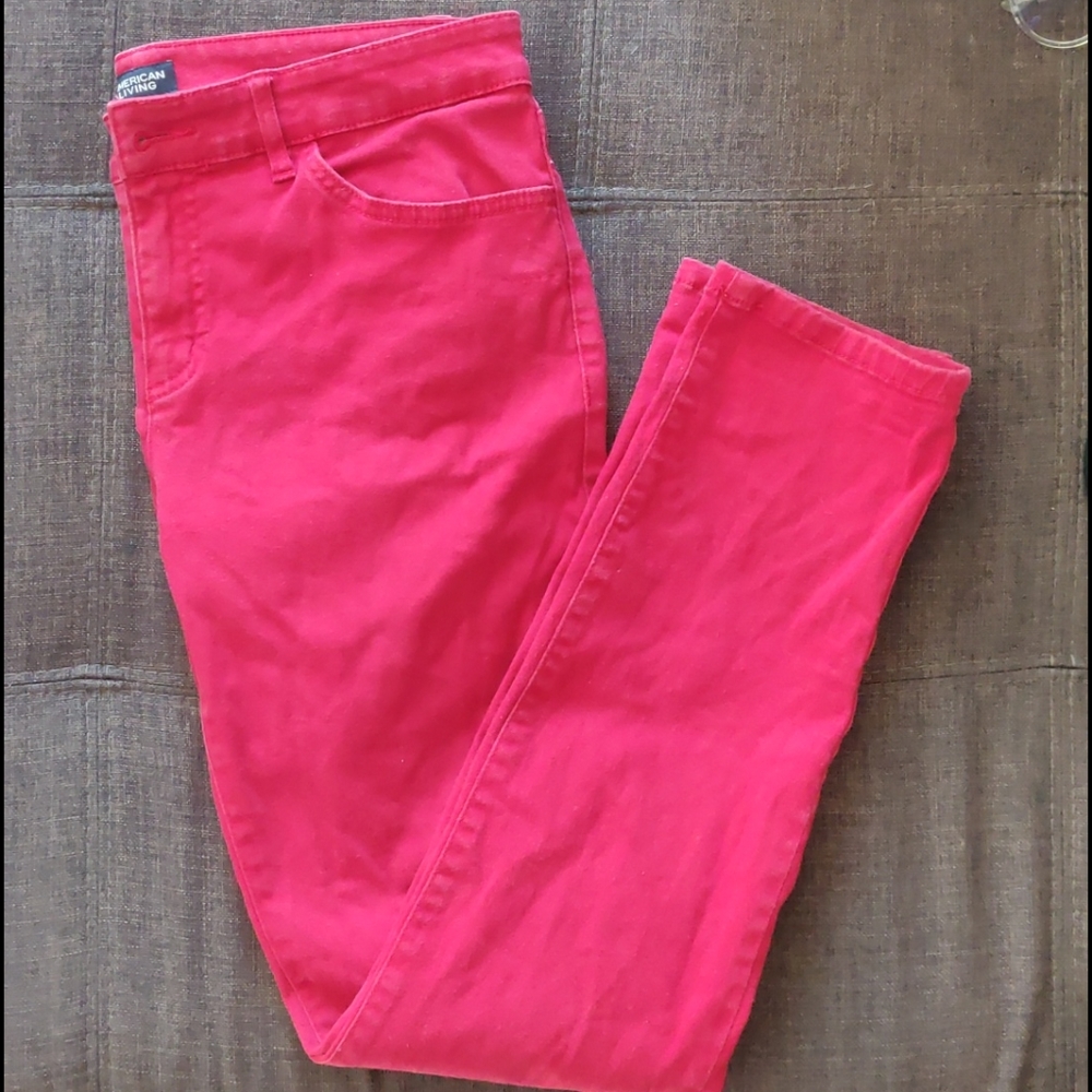 🎉5 for $5 sale!🎉American Living Red Skinny Jeans